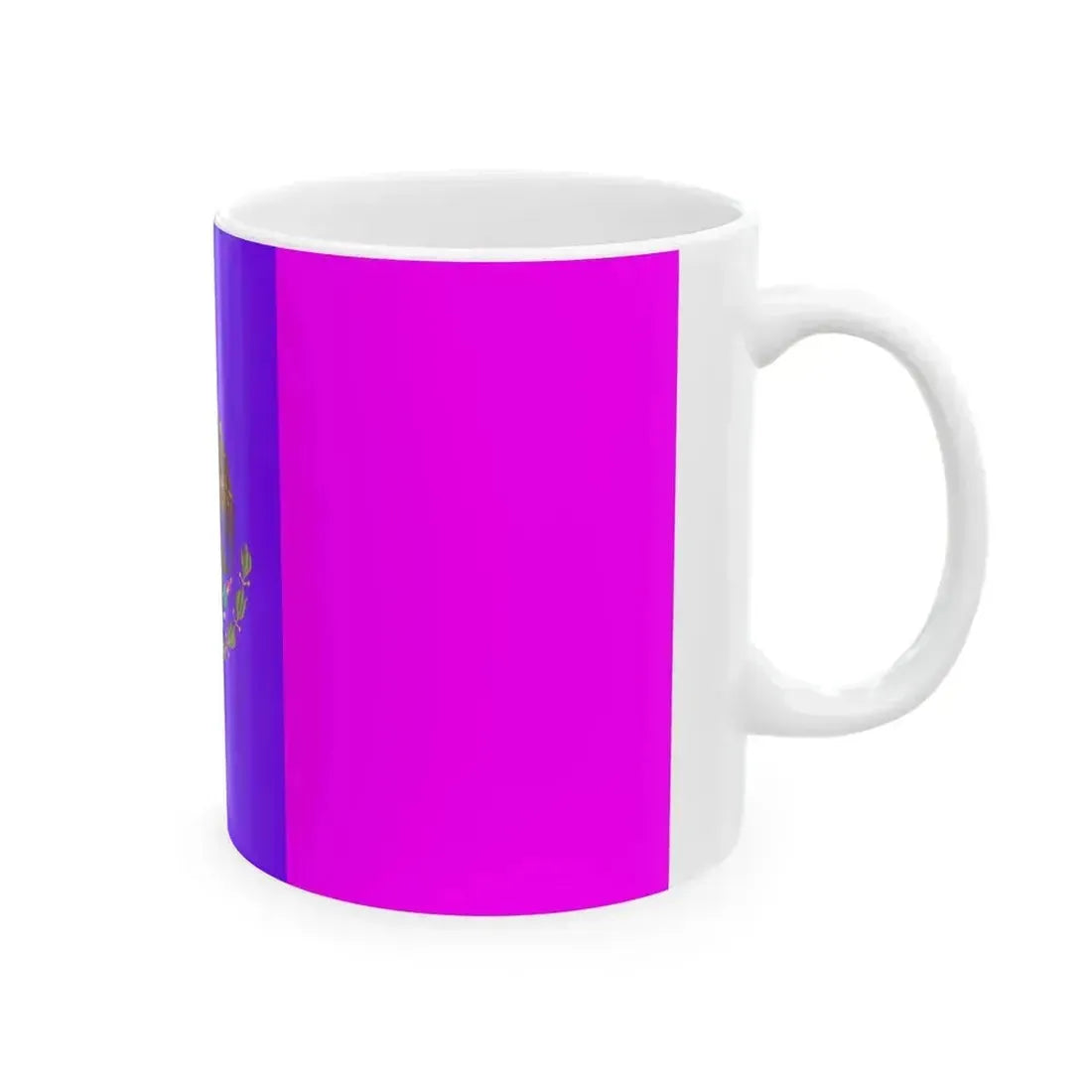Bisexual Pride Flag of Mexico (Mexico) White Coffee Mug - Go Mug Yourself