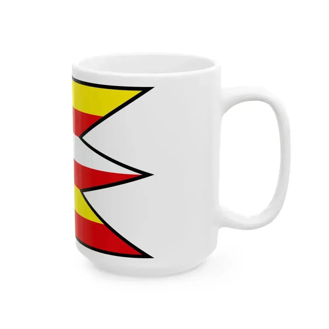Biskupice Lucenec Flag (Slovakia) White Coffee Mug - Go Mug Yourself