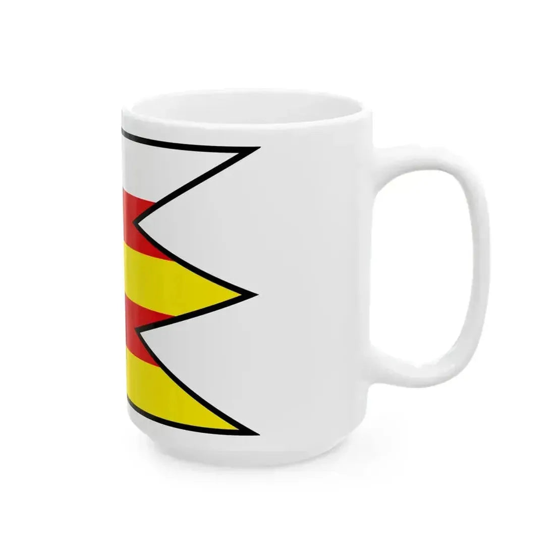 Biskupova Topolcany Flag (Slovakia) White Coffee Mug - Go Mug Yourself