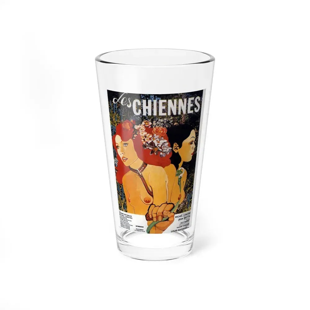 BITCHES (Les chiennes) 1973 Movie Poster - Pint Glass 16oz 16oz - Go Mug Yourself