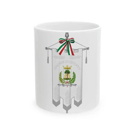Bitonto-Gonfalone (Italy) White Coffee Mug 11oz - Go Mug Yourself