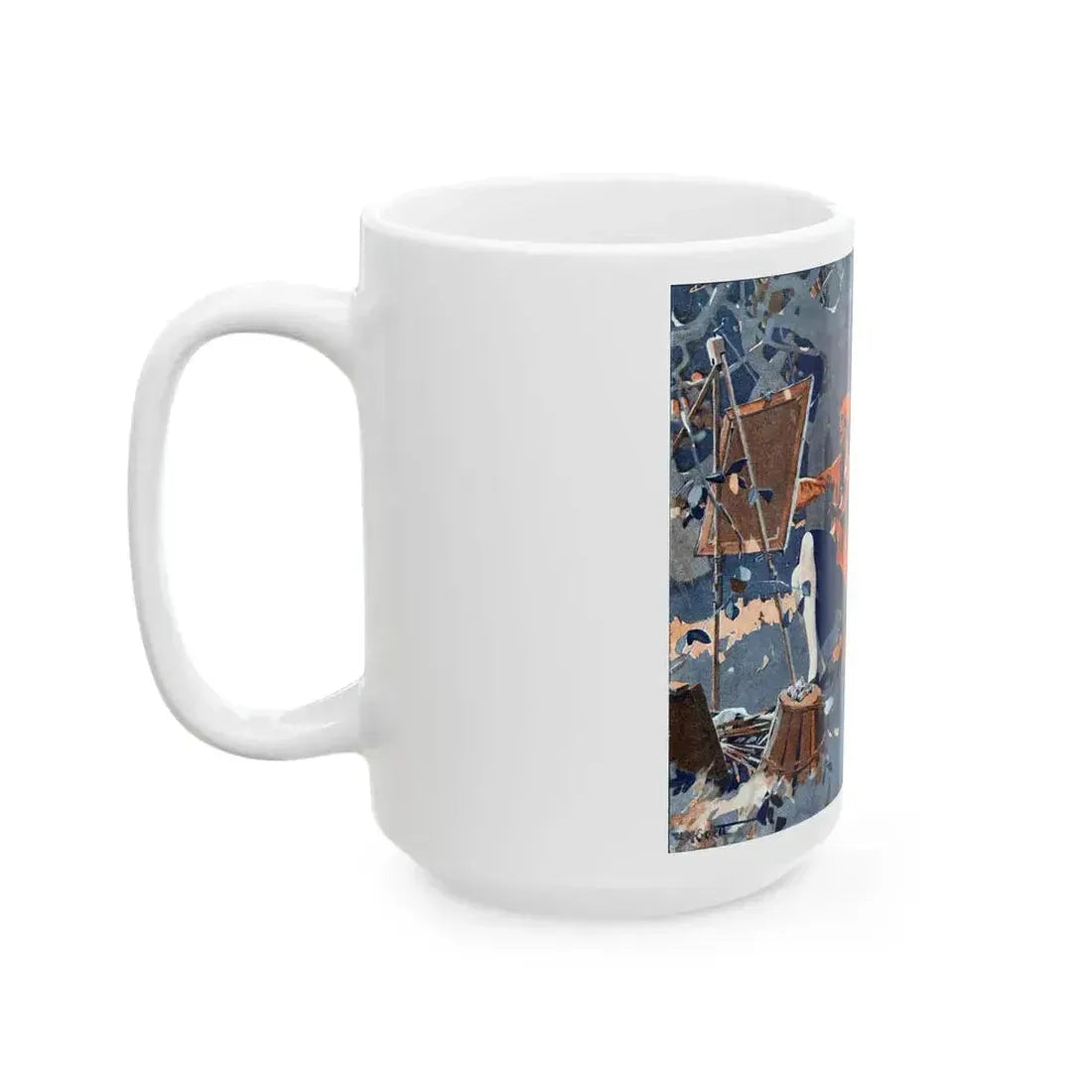 Bitter Sweet (2), McCall's, July 1930 - White Coffee Mug - Go Mug Yourself