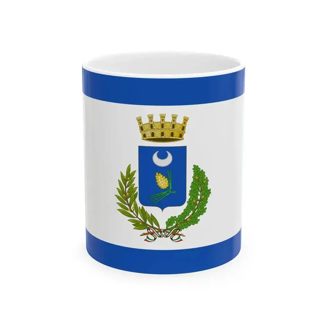 Bivona-Bandiera (Italy) White Coffee Mug 11oz - Go Mug Yourself