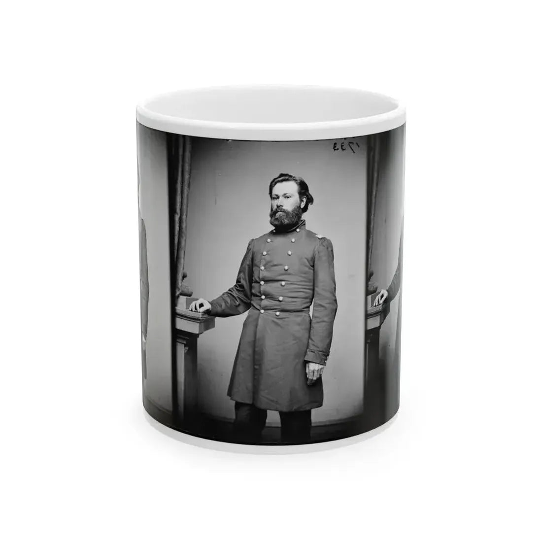 B.J. Sweet (U.S. Civil War) White Coffee Mug 11oz - Go Mug Yourself
