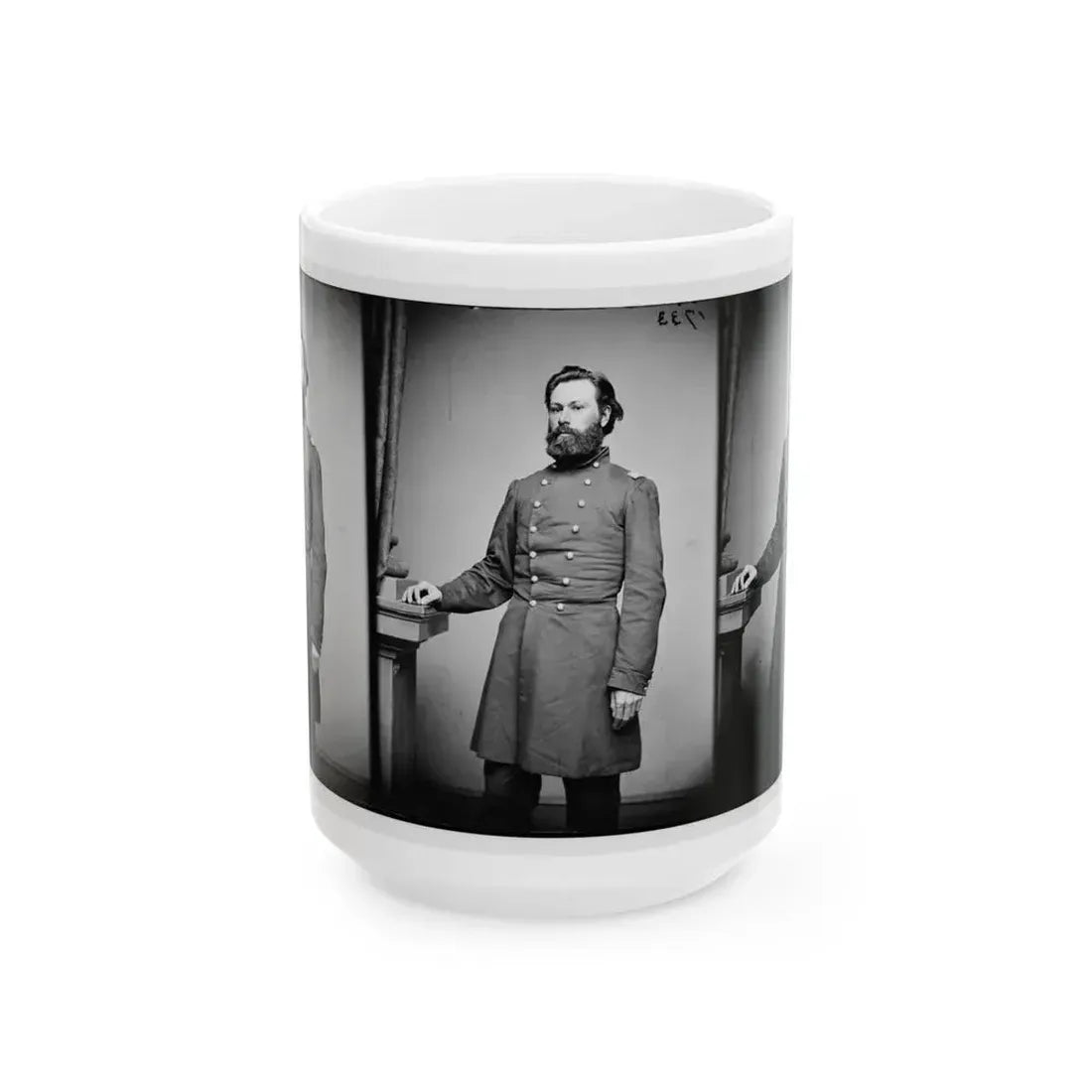 B.J. Sweet (U.S. Civil War) White Coffee Mug 15oz - Go Mug Yourself