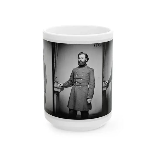B.J. Sweet (U.S. Civil War) White Coffee Mug 15oz - Go Mug Yourself