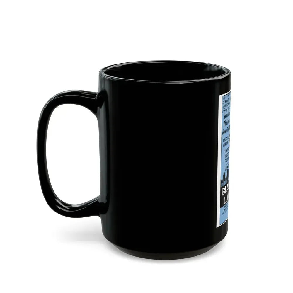 BLACK AGENT LUCKY KING (SOLOMON KING) 1974 Movie Poster - Black Coffee Mug - Go Mug Yourself
