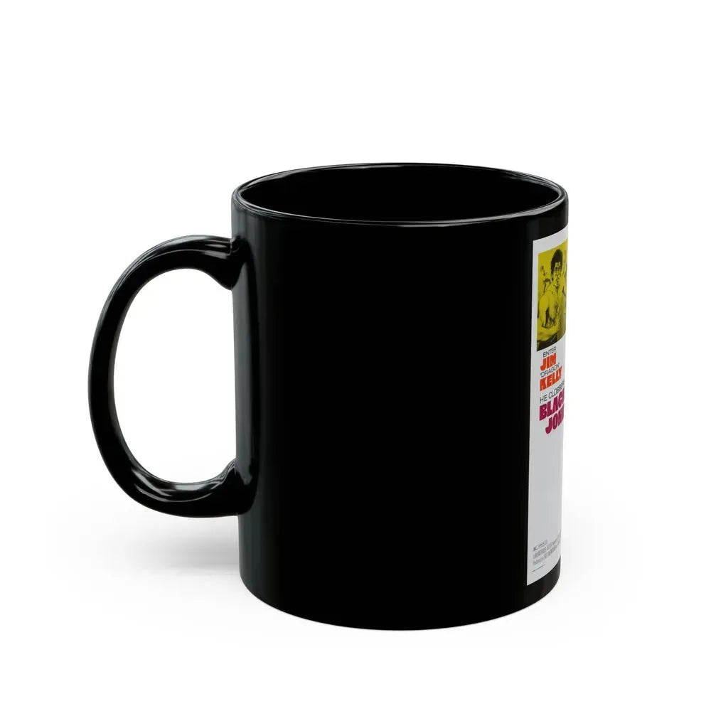 BLACK BELT JONES 1974 Movie Poster - Black Coffee Mug - Go Mug Yourself