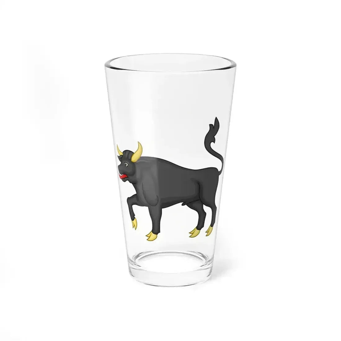 Black Bull of Clarence Badge of Edward IV - Pint Glass 16oz 16oz - Go Mug Yourself