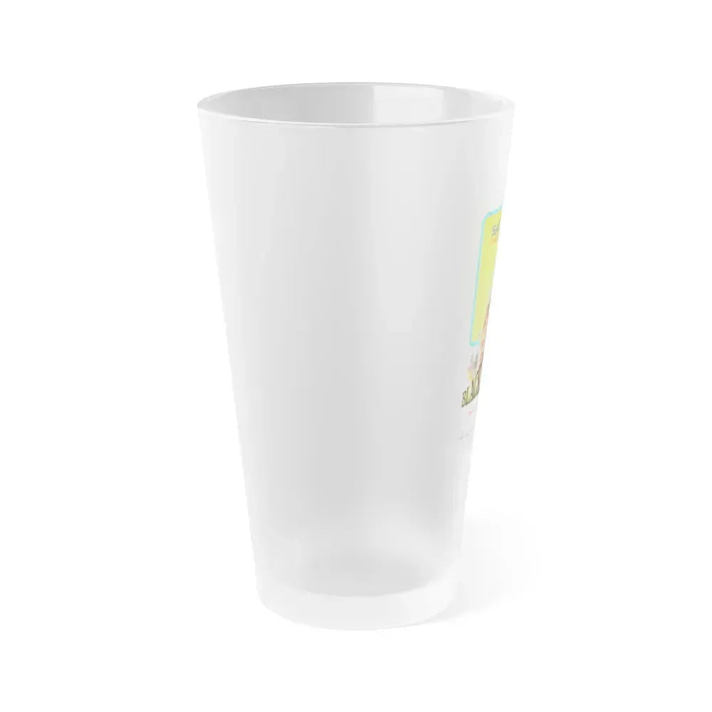 BLACK CAESAR 1973 Movie Poster - Frosted Pint Glass 16oz - Go Mug Yourself