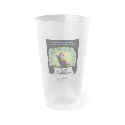 BLACK CHRISTMAS 1974 Movie Poster - Frosted Pint Glass 16oz 16oz Frosted - Go Mug Yourself
