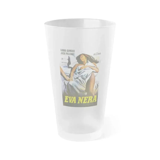 BLACK COBRA (3) 1976 Movie Poster - Frosted Pint Glass 16oz 16oz Frosted - Go Mug Yourself