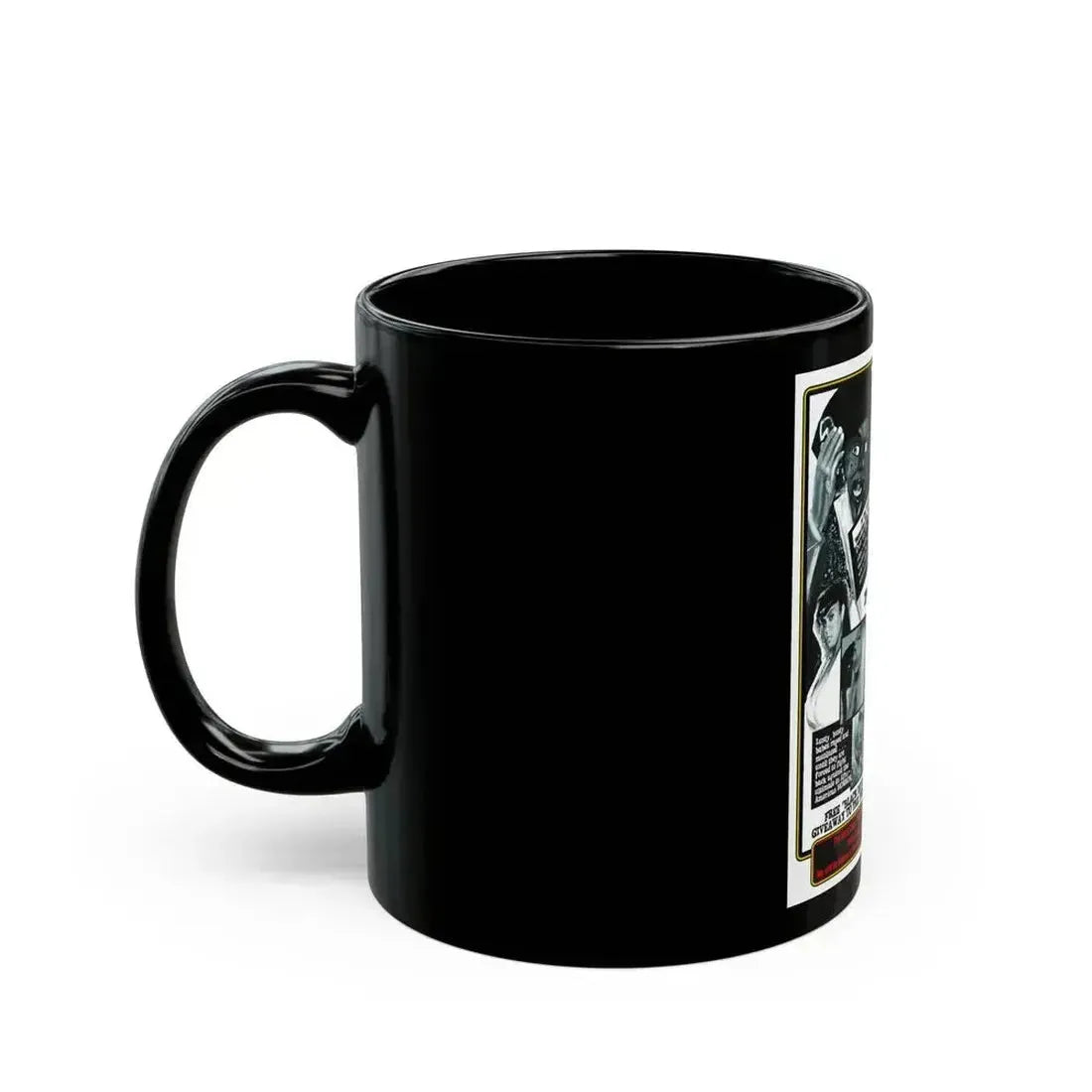 BLACK DEVIL DOLL FROM HELL (TEASER) 1984 Movie Poster - Black Coffee Mug - Go Mug Yourself