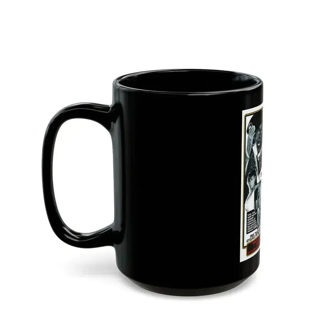BLACK DEVIL DOLL FROM HELL (TEASER) 1984 Movie Poster - Black Coffee Mug - Go Mug Yourself