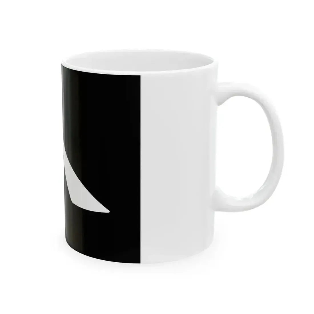 Black Flag Army Flag (China) White Coffee Mug - Go Mug Yourself