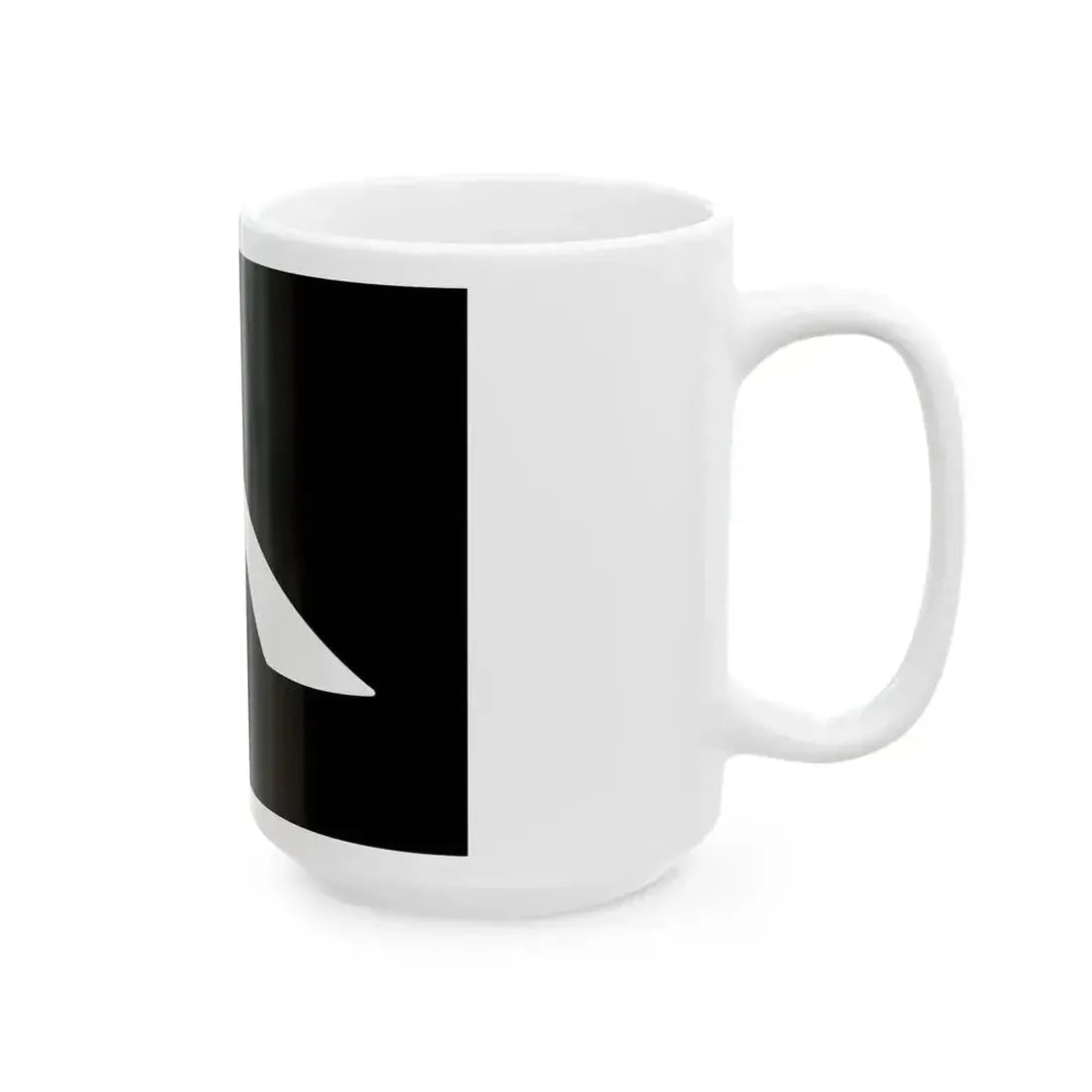 Black Flag Army Flag (China) White Coffee Mug - Go Mug Yourself