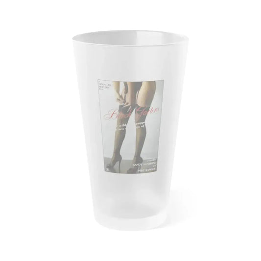 BLACK GARTERS 1981 Movie Poster - Frosted Pint Glass 16oz Default Title - Go Mug Yourself