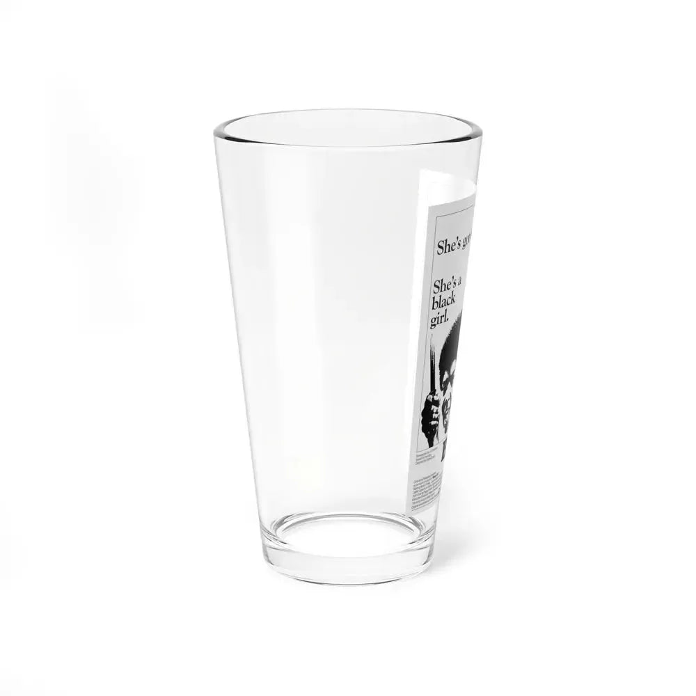 BLACK GIRL 1966 Movie Poster - Pint Glass 16oz - Go Mug Yourself