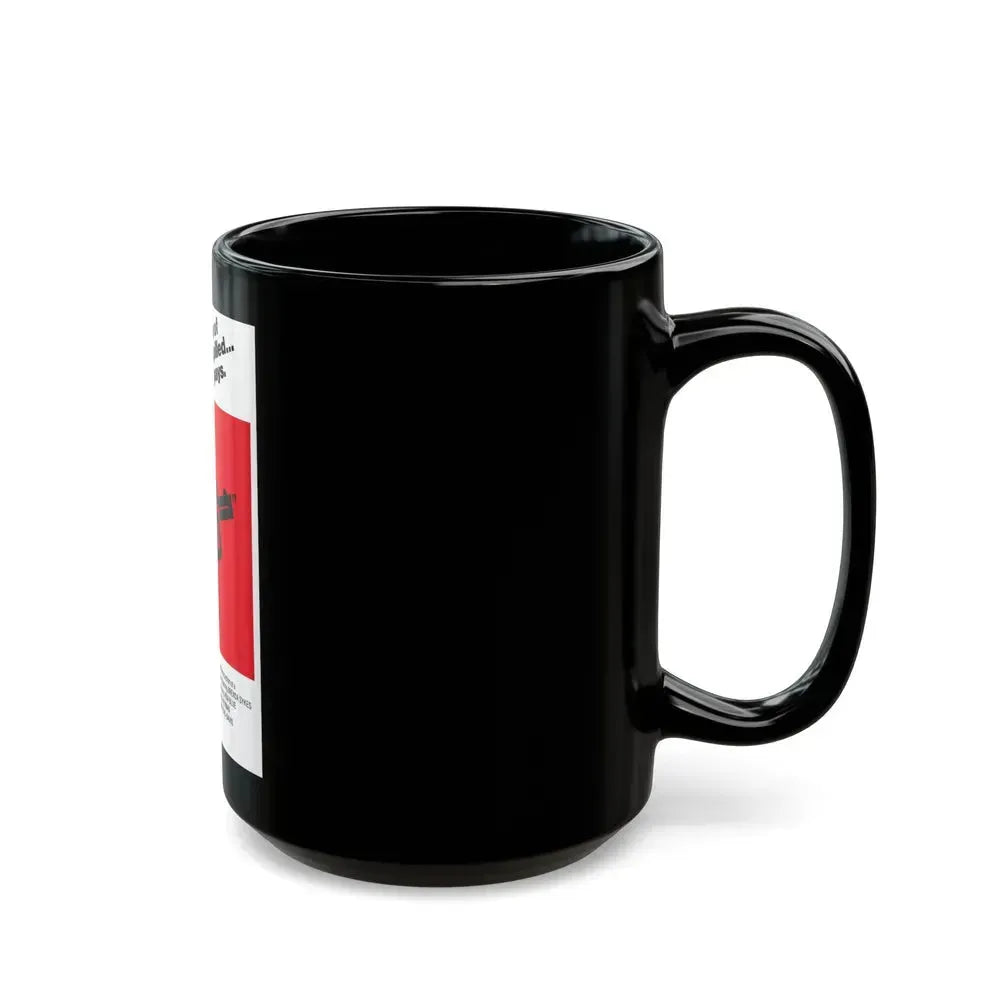 BLACK GUNN 1972 Movie Poster - Black Coffee Mug - Go Mug Yourself
