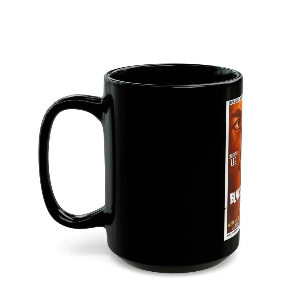 BLACK HORROR 1968 Movie Poster - Black Coffee Mug - Go Mug Yourself
