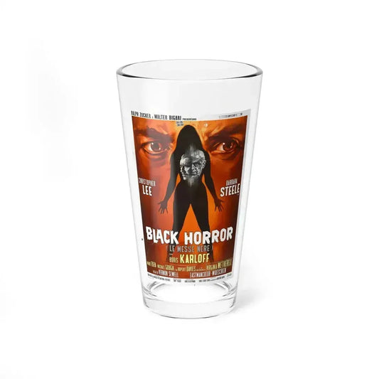 BLACK HORROR 1968 Movie Poster - Pint Glass 16oz 16oz - Go Mug Yourself