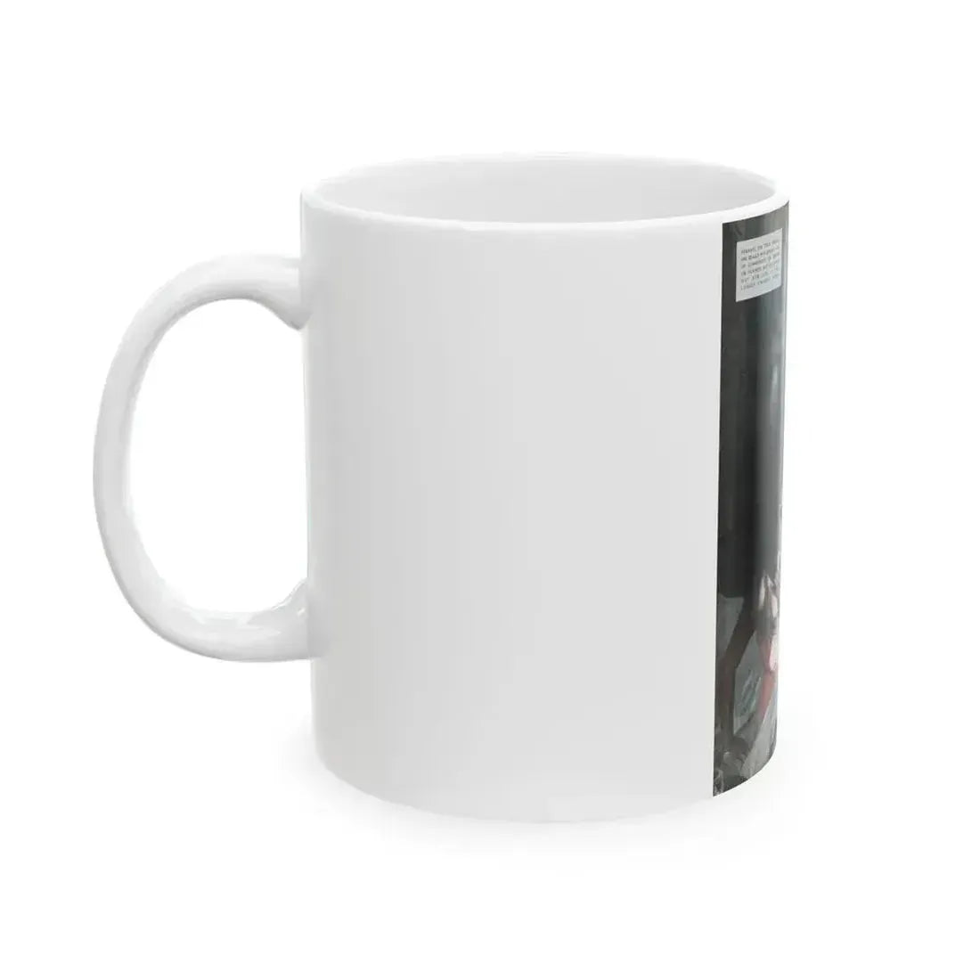 Black Hour, Redbook, January 1938 - White Coffee Mug - Go Mug Yourself