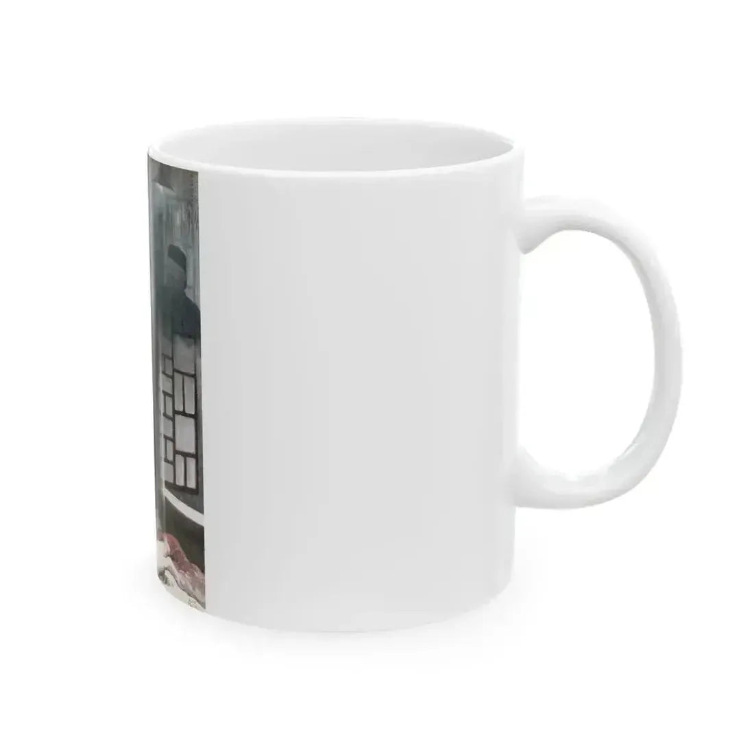 Black Hour, Redbook, January 1938 - White Coffee Mug - Go Mug Yourself