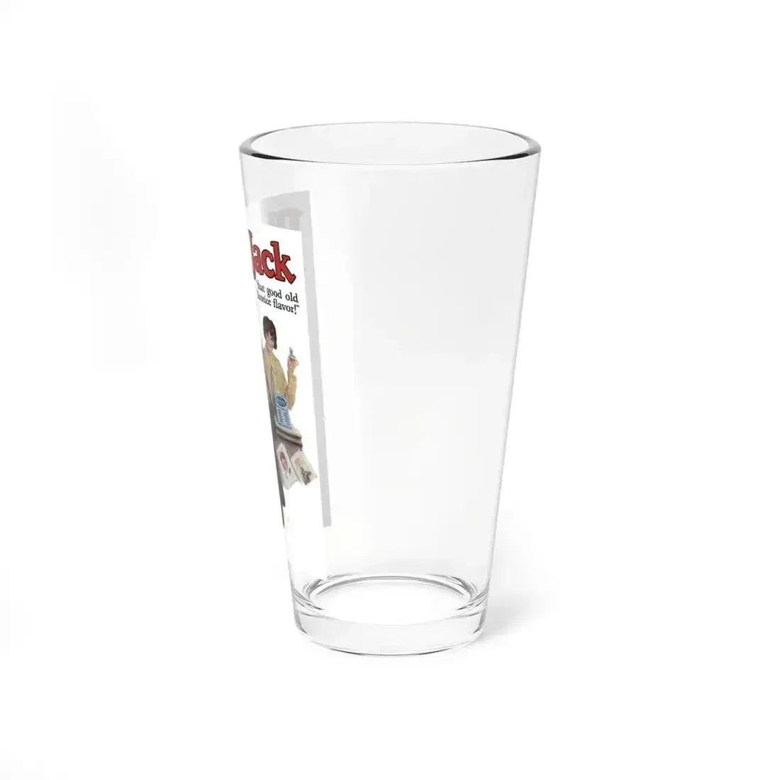 Black Jack advertisement, Adventure, November 8, 1926 (Magazine Illustration) Pint Glass 16oz - Go Mug Yourself