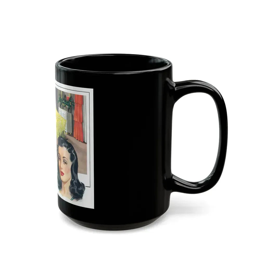 Black Magic Woman advertisement, 1941 - Black Coffee Mug - Go Mug Yourself