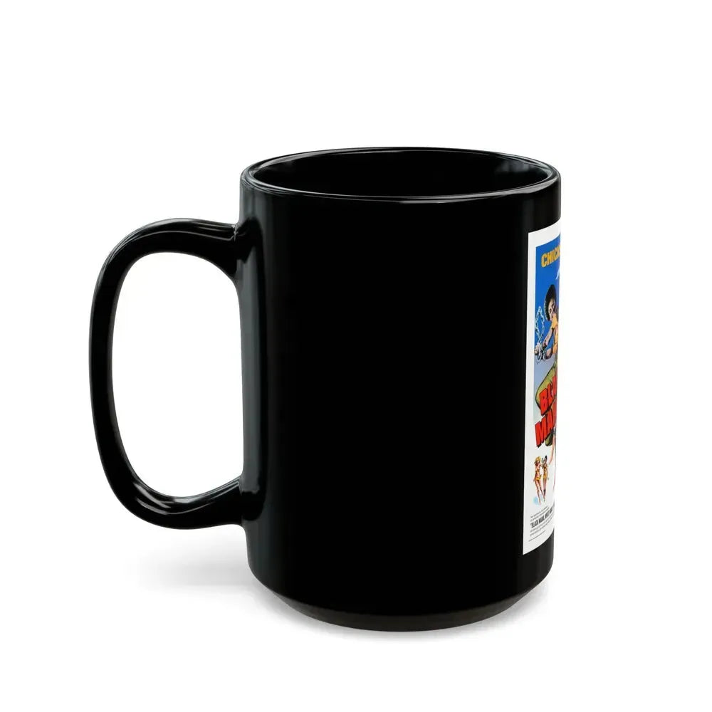 BLACK MAMA WHITE MAMA 1973 Movie Poster - Black Coffee Mug - Go Mug Yourself
