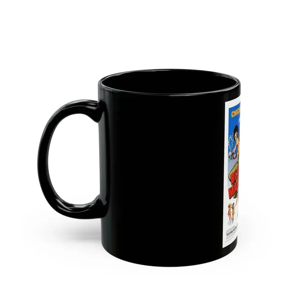 BLACK MAMA WHITE MAMA 1973 Movie Poster - Black Coffee Mug - Go Mug Yourself