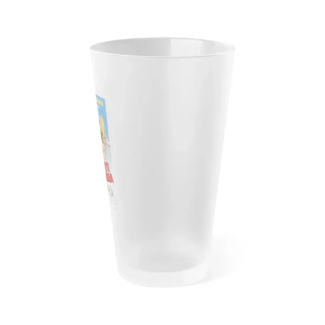 BLACK MAMA WHITE MAMA 1973 Movie Poster - Frosted Pint Glass 16oz - Go Mug Yourself