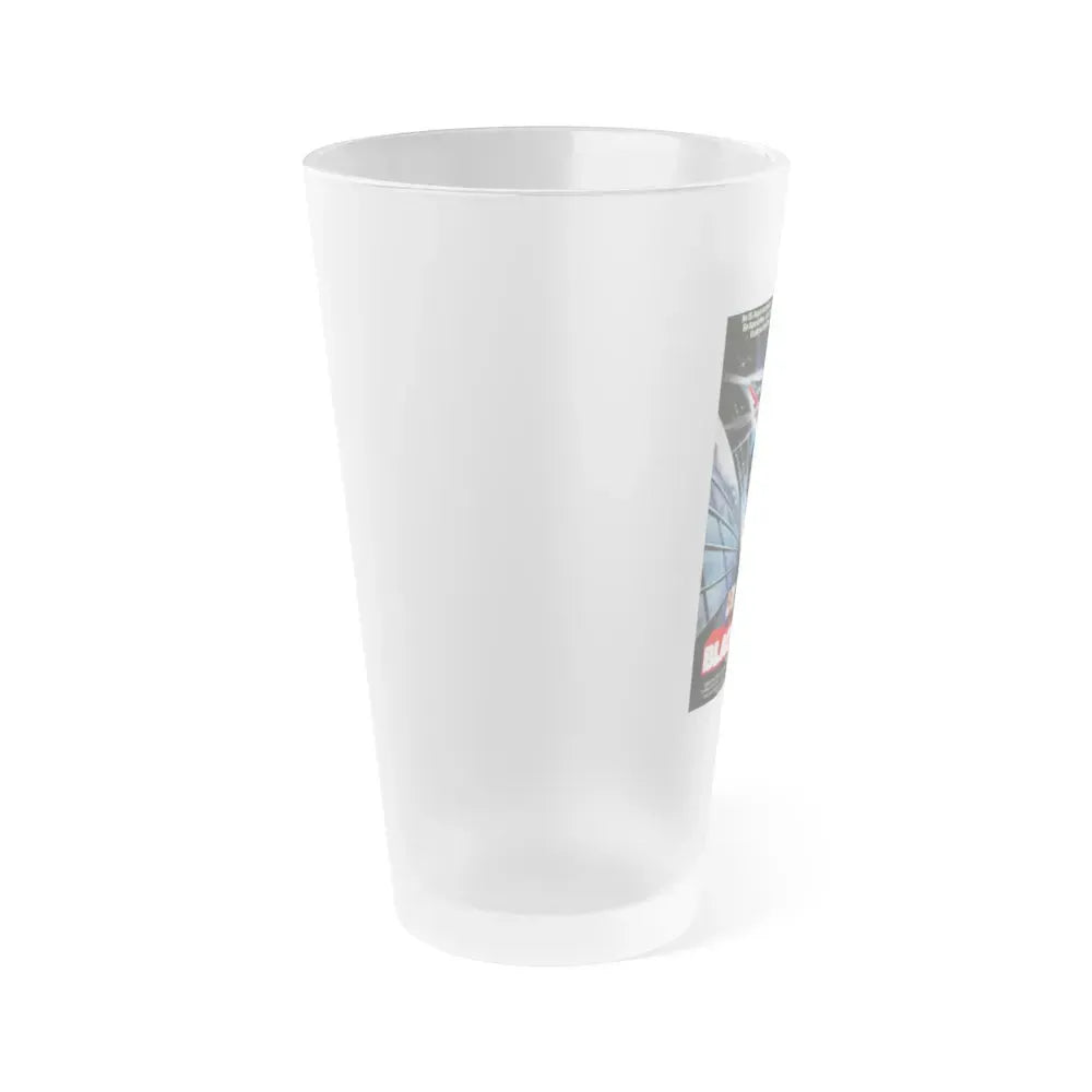 BLACK MOON RISING (GERMAN) 1986 Movie Poster - Frosted Pint Glass 16oz - Go Mug Yourself