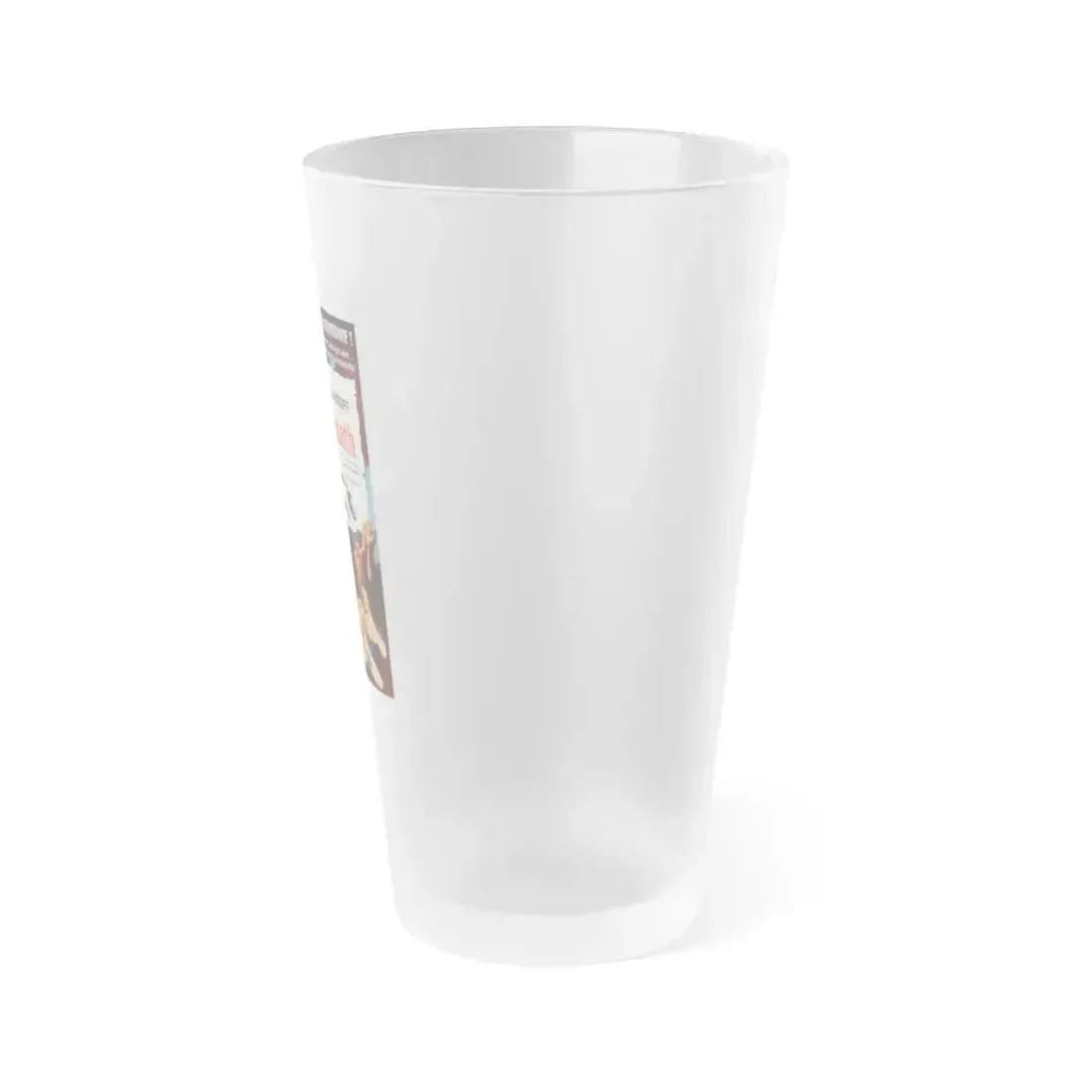 BLACK SABBATH 1963 Movie Poster - Frosted Pint Glass 16oz - Go Mug Yourself