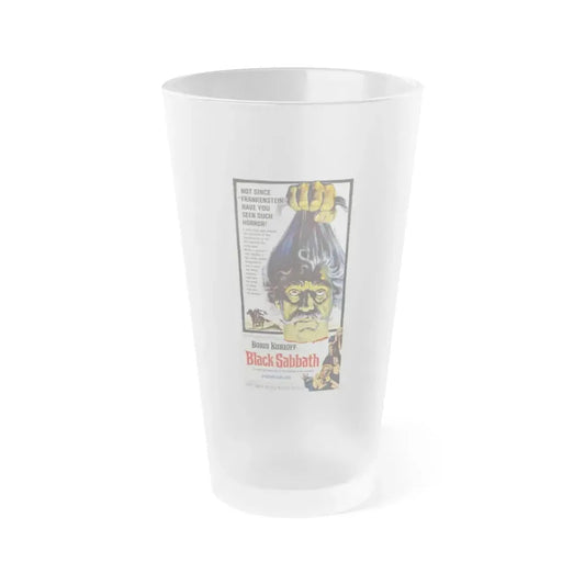 BLACK SABBATH (2) 1963 Movie Poster - Frosted Pint Glass 16oz Default Title - Go Mug Yourself