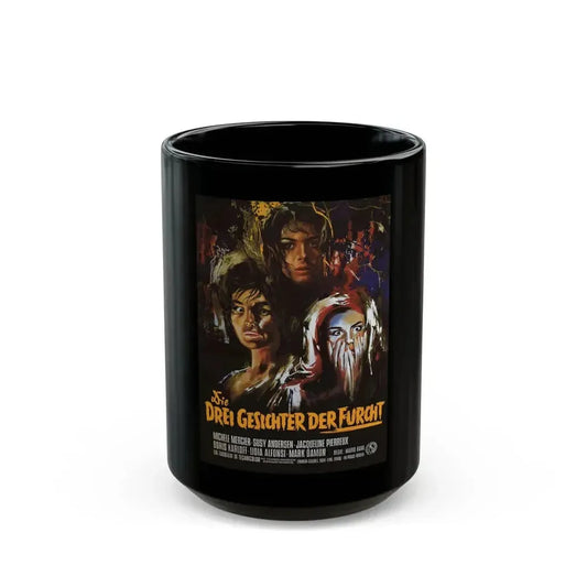 BLACK SABBATH (GERMAN) 1963 Movie Poster - Black Coffee Mug 15oz - Go Mug Yourself