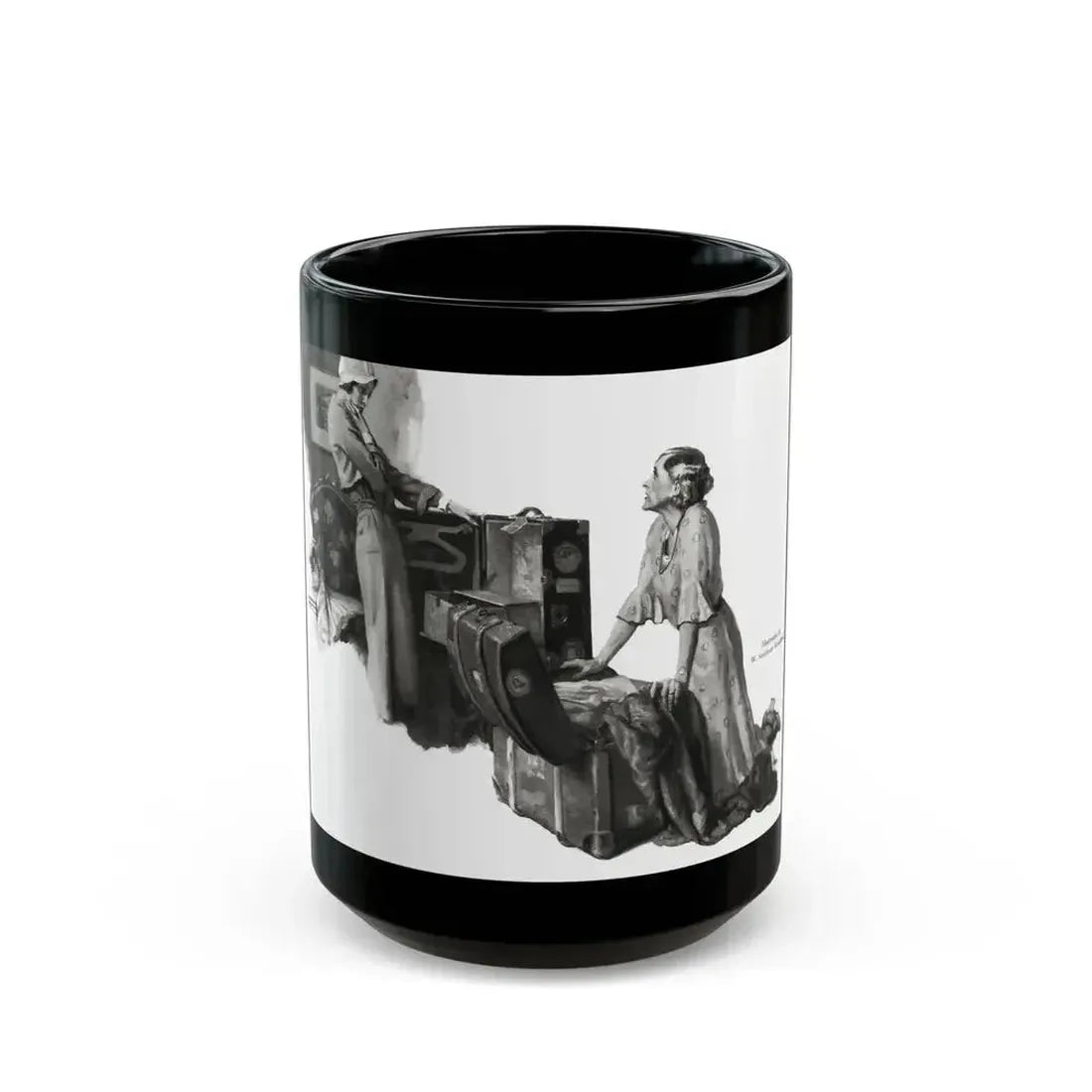 Black Sheep, Black Sheep (Pt. 1-2), Cosmopolitan, November 1932 - Black Coffee Mug 15oz - Go Mug Yourself