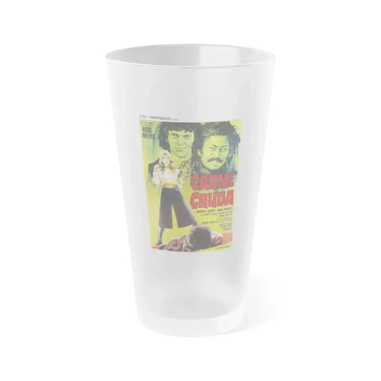 BLACK SNAKE (2) 1973 Movie Poster - Frosted Pint Glass 16oz 16oz Frosted - Go Mug Yourself