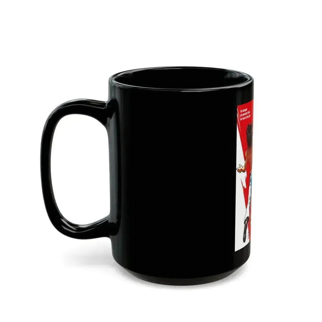 BLACK SNAKE (GERMAN) 1973 Movie Poster - Black Coffee Mug - Go Mug Yourself