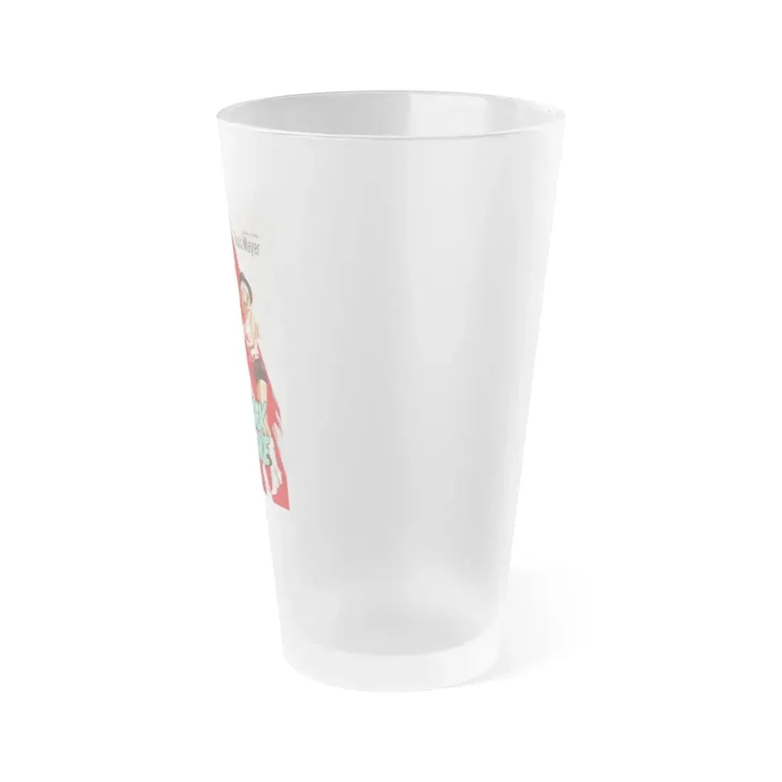 BLACK SNAKE (GERMAN) 1973 Movie Poster - Frosted Pint Glass 16oz - Go Mug Yourself