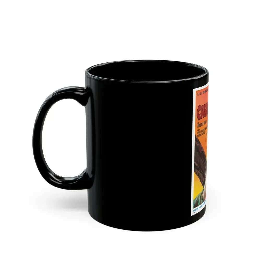 BLACK SNAKE (ITALIAN) 1973 Movie Poster - Black Coffee Mug - Go Mug Yourself