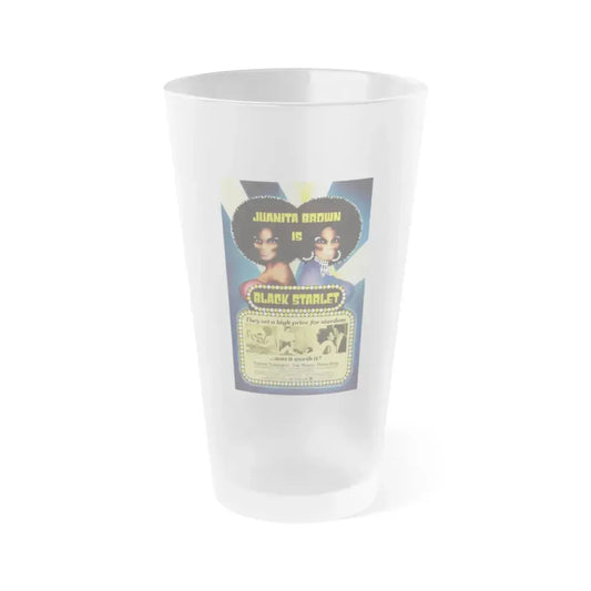 BLACK STARLET 1974 Movie Poster - Frosted Pint Glass 16oz 16oz Frosted - Go Mug Yourself