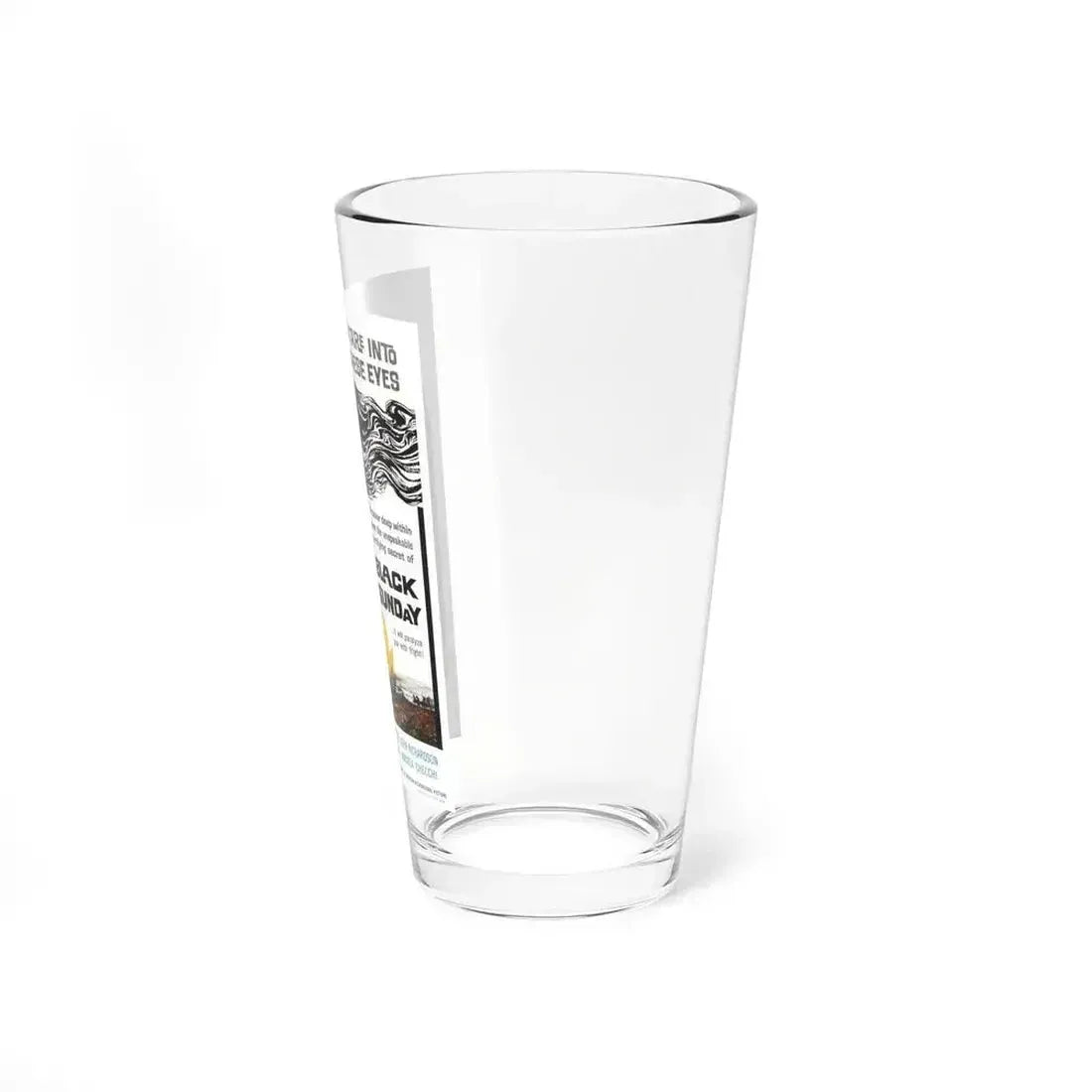 BLACK SUNDAY 1977 Movie Poster - Pint Glass 16oz - Go Mug Yourself