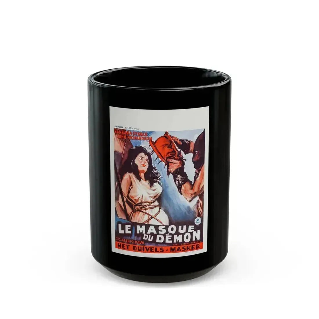 BLACK SUNDAY (BELGIAN) 1977 Movie Poster - Black Coffee Mug 15oz - Go Mug Yourself