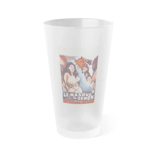 BLACK SUNDAY (BELGIAN) 1977 Movie Poster - Frosted Pint Glass 16oz 16oz Frosted - Go Mug Yourself