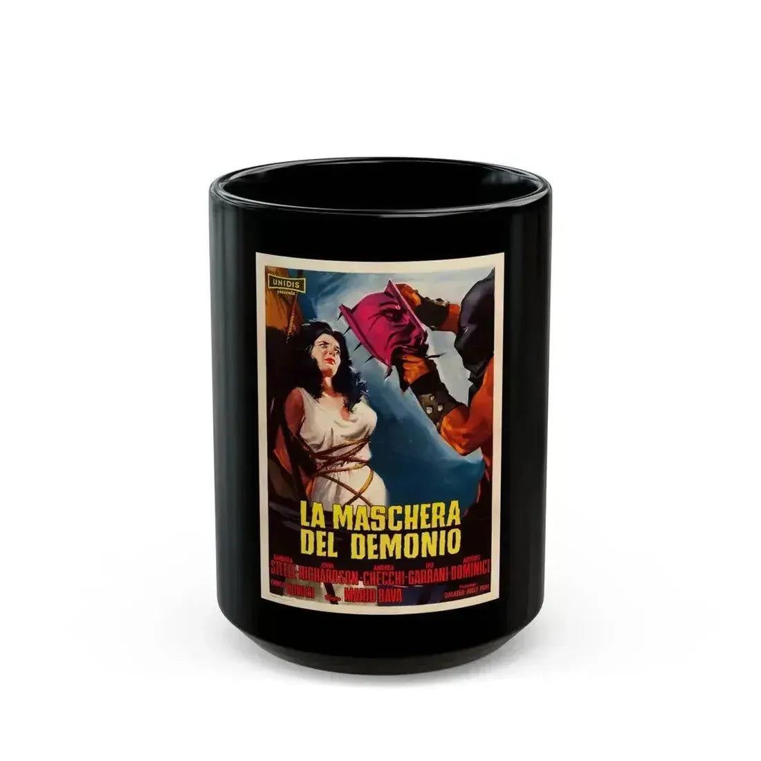BLACK SUNDAY (ITALIAN) 2 1977 Movie Poster - Black Coffee Mug 15oz - Go Mug Yourself