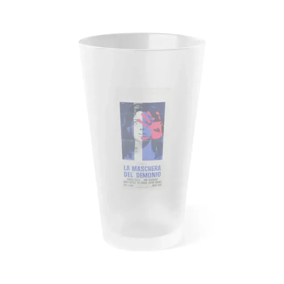 BLACK SUNDAY (ITALIAN) 3 1977 Movie Poster - Frosted Pint Glass 16oz 16oz Frosted - Go Mug Yourself