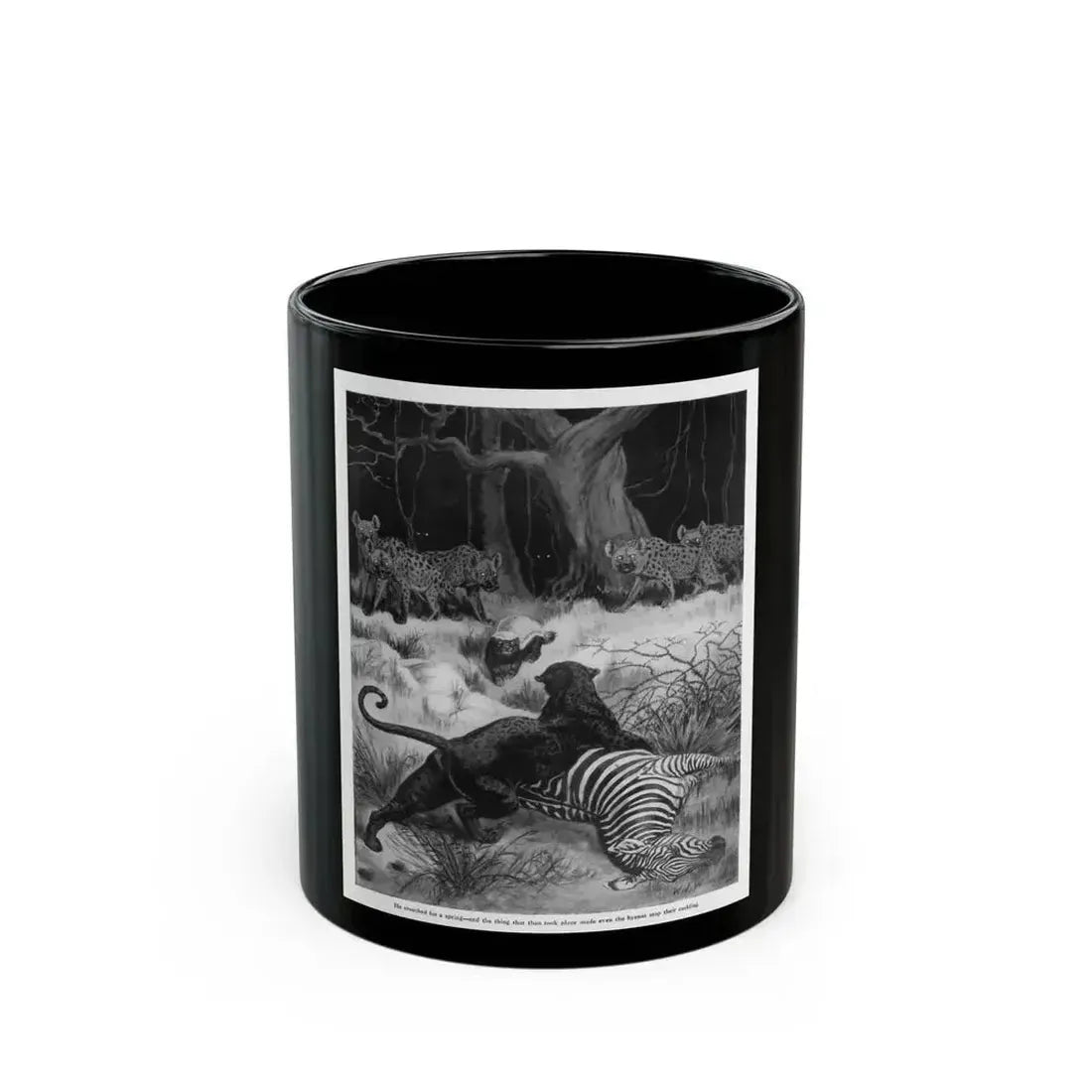 Black Terror (2), Bluebook, July 1931 - Black Coffee Mug 11oz - Go Mug Yourself