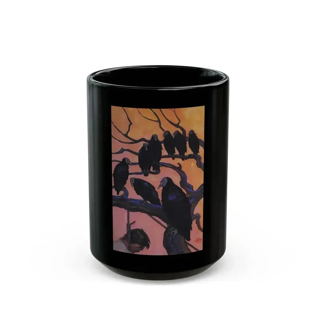 Black Thunder Trail, Wild West Weekly, April 1939 - Black Coffee Mug 15oz - Go Mug Yourself