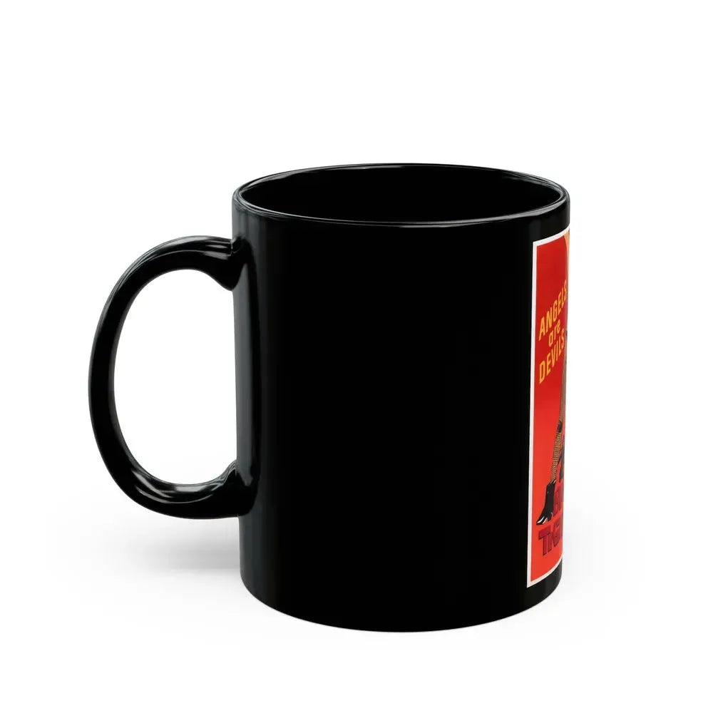 BLACK TIGHT-KILLERS 1966 Movie Poster - Black Coffee Mug - Go Mug Yourself